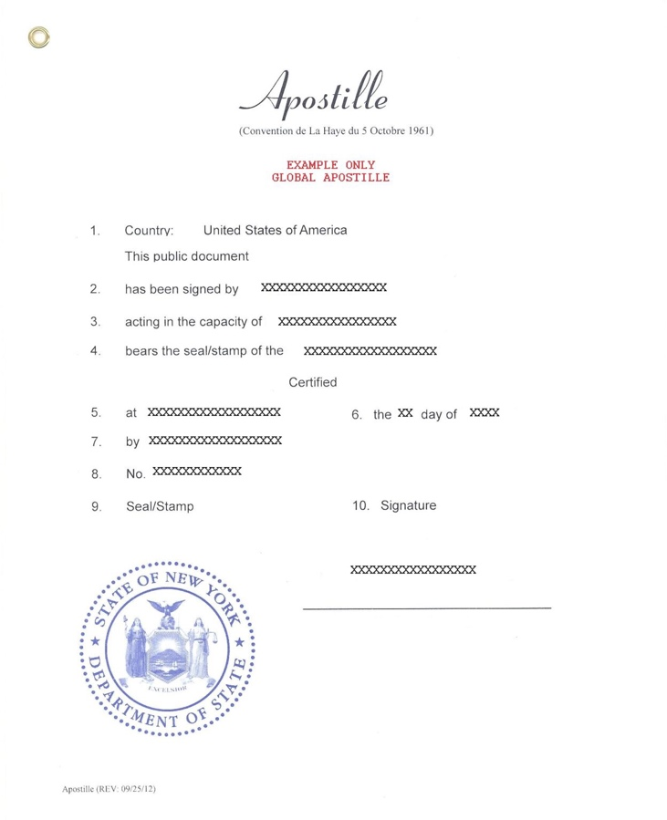 Apostille Certification